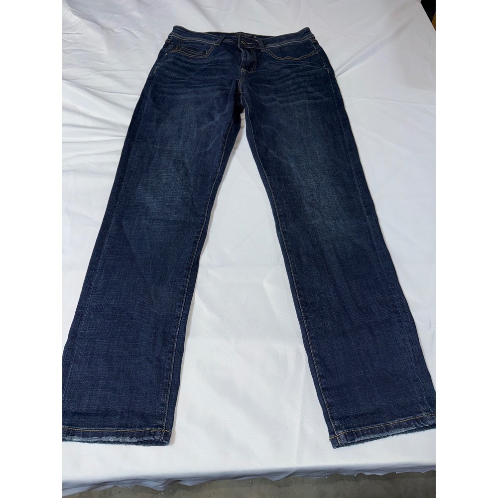 Liverpool Los Angeles Mens Straight‎ Leg Dark Wash Denim Jeans Size 31x30